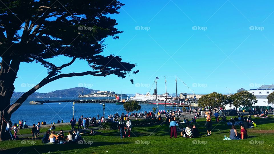 Beautiful day with clear sky.