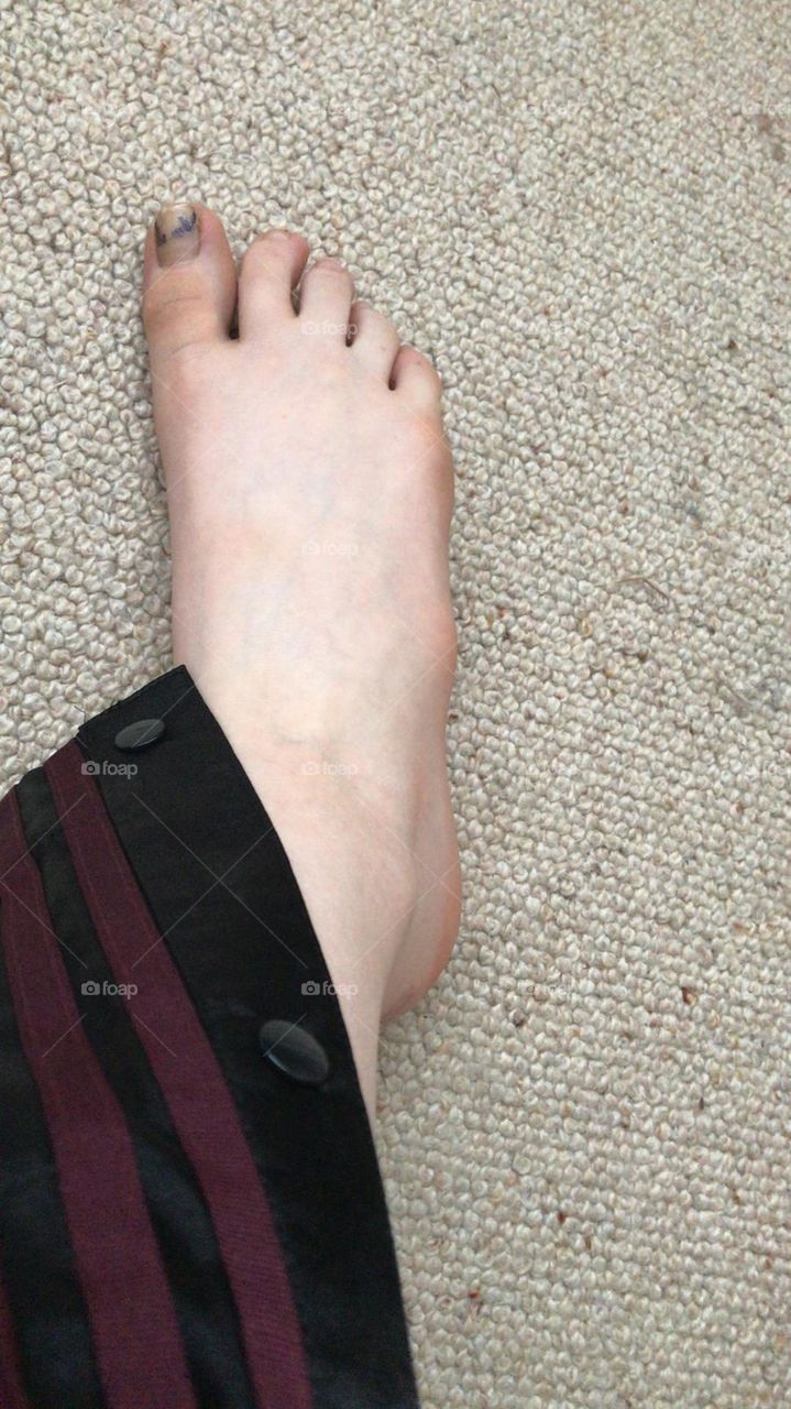 Beautiful female foot - $20
