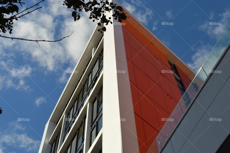 looking up. sky-architecture in England