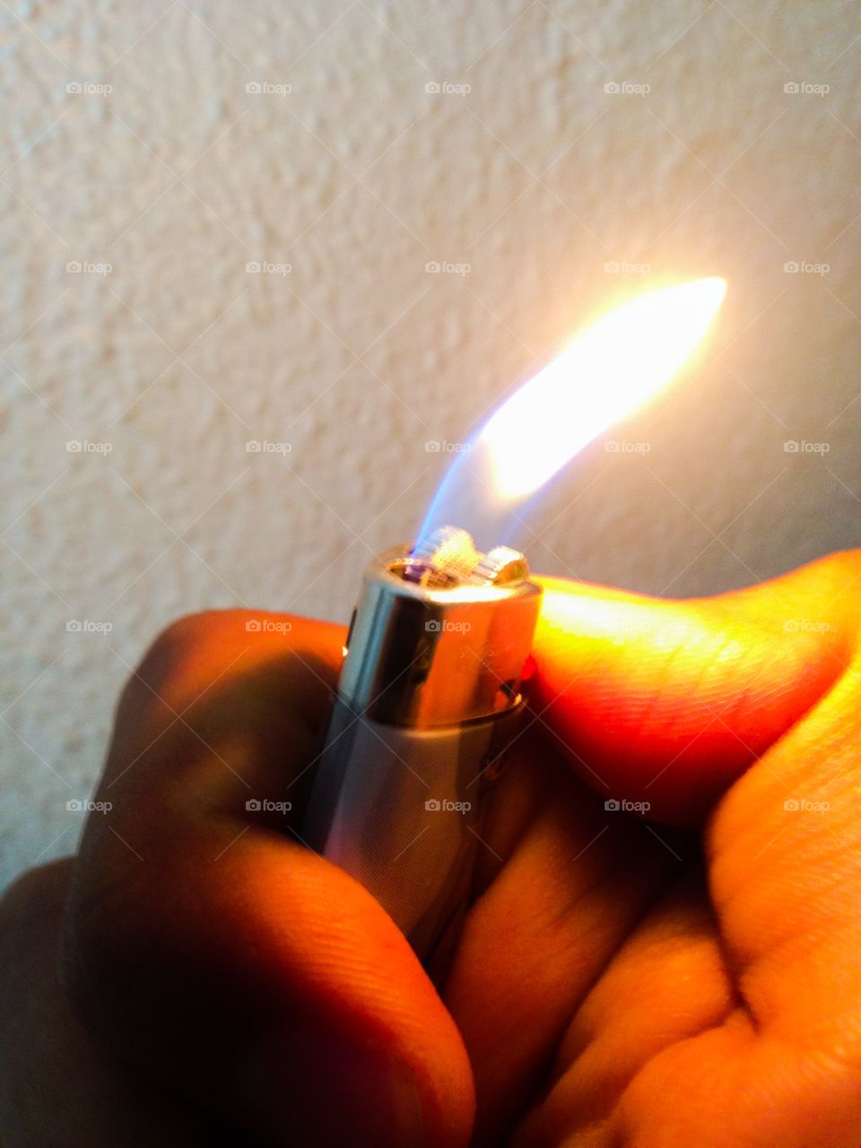 Fire. Lighter