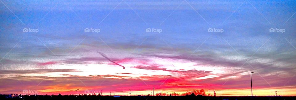 Rainbowish Colorful Sky