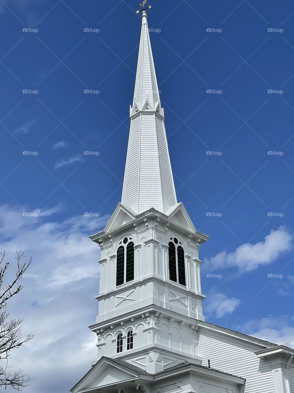 The steeple