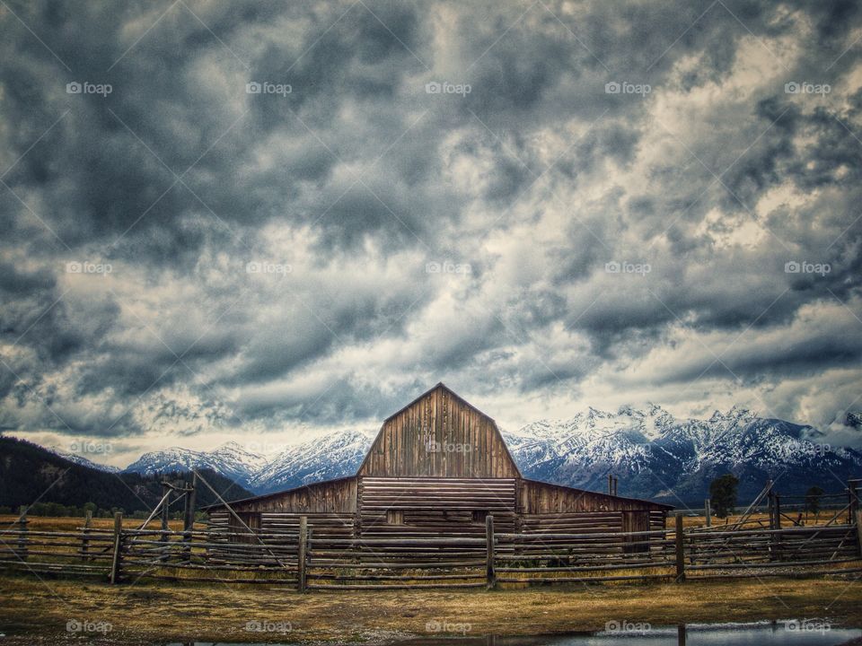 Kelly Wyoming barn