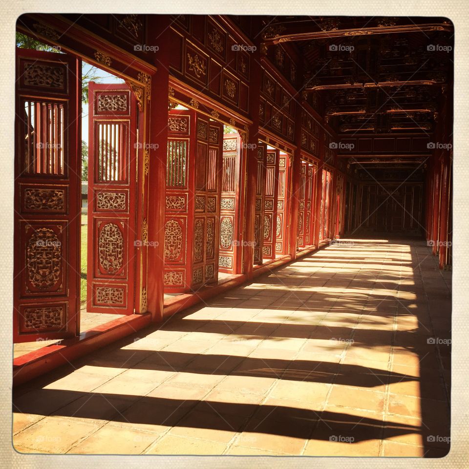 Symmetry and shadow. 