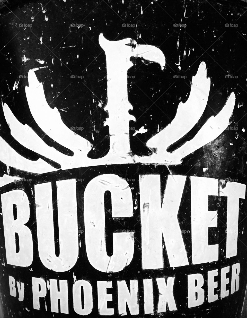 Black Beer Bucket