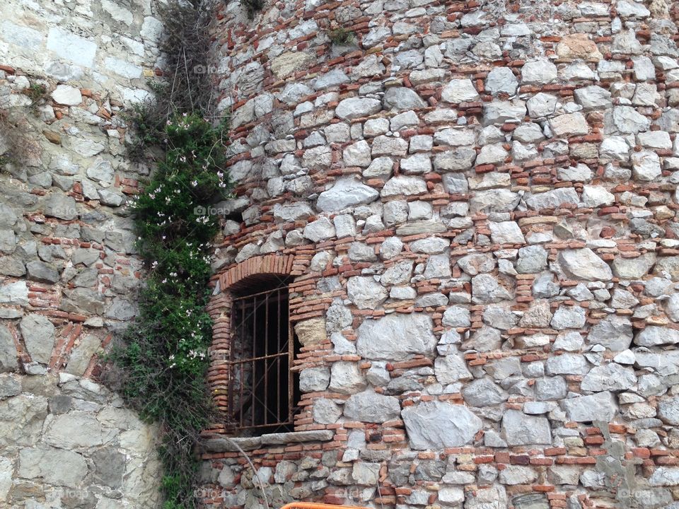 Gibraltar stone wall