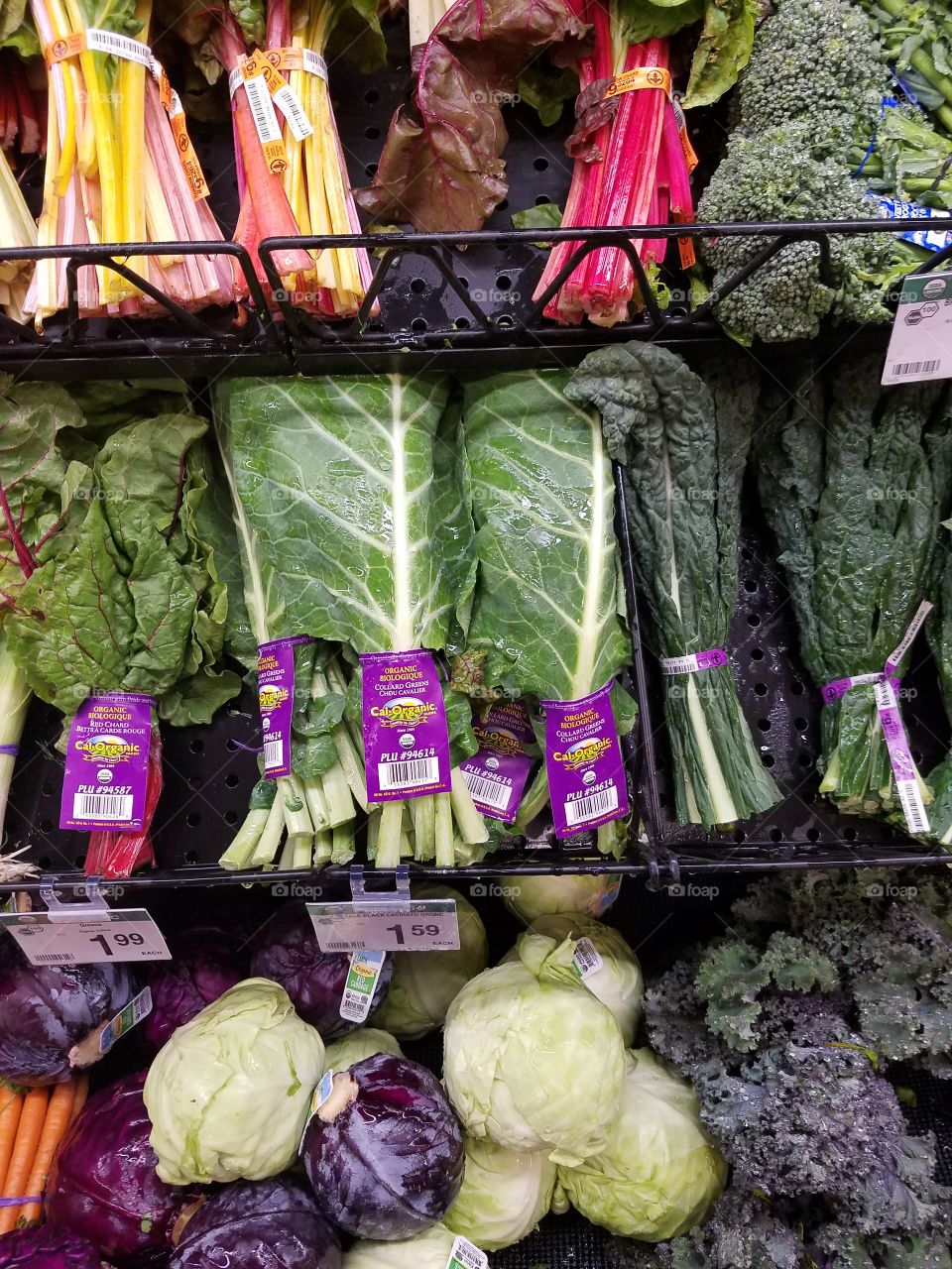 Kale at the store