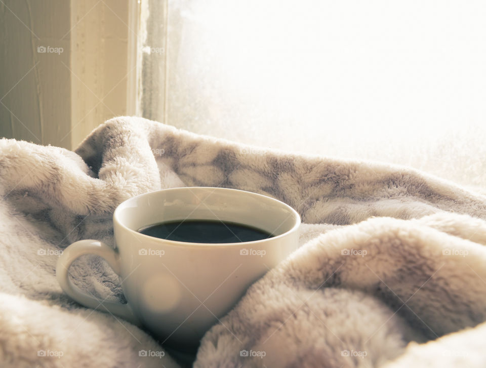 Early morning coffee in bed. A luxury I wish could happen more often. 