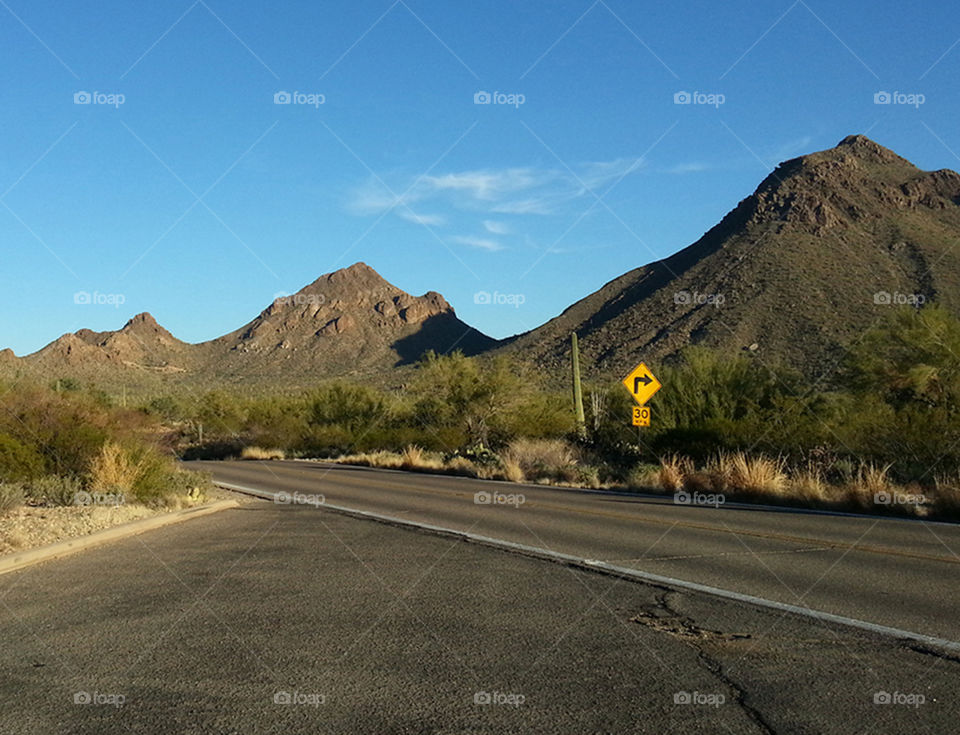 Road view - Arizona