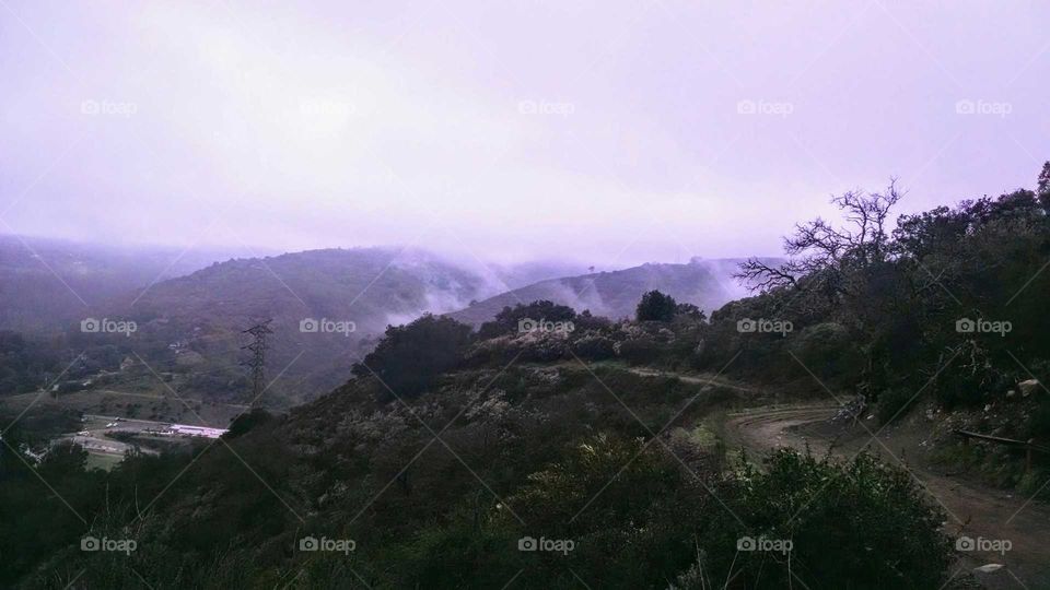 Walking in the clouds