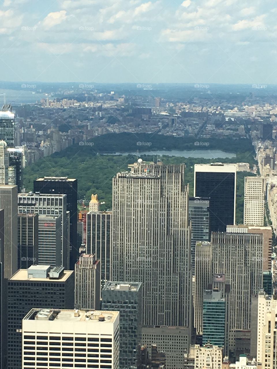 Empire State View of Central Park