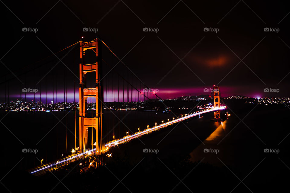 Golden Gate love. cold night too get it right