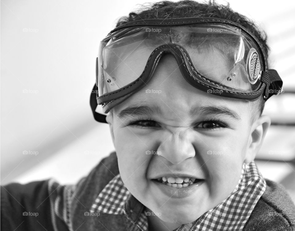 Grant
Young jockey to be is sporting 2 sets of Jockey goggles.
zazzle. com/fleetphoto