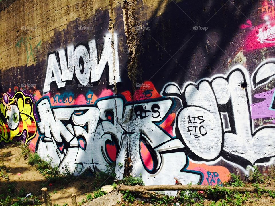 Graffiti, Vandalism, Spray, Wall, Illegal