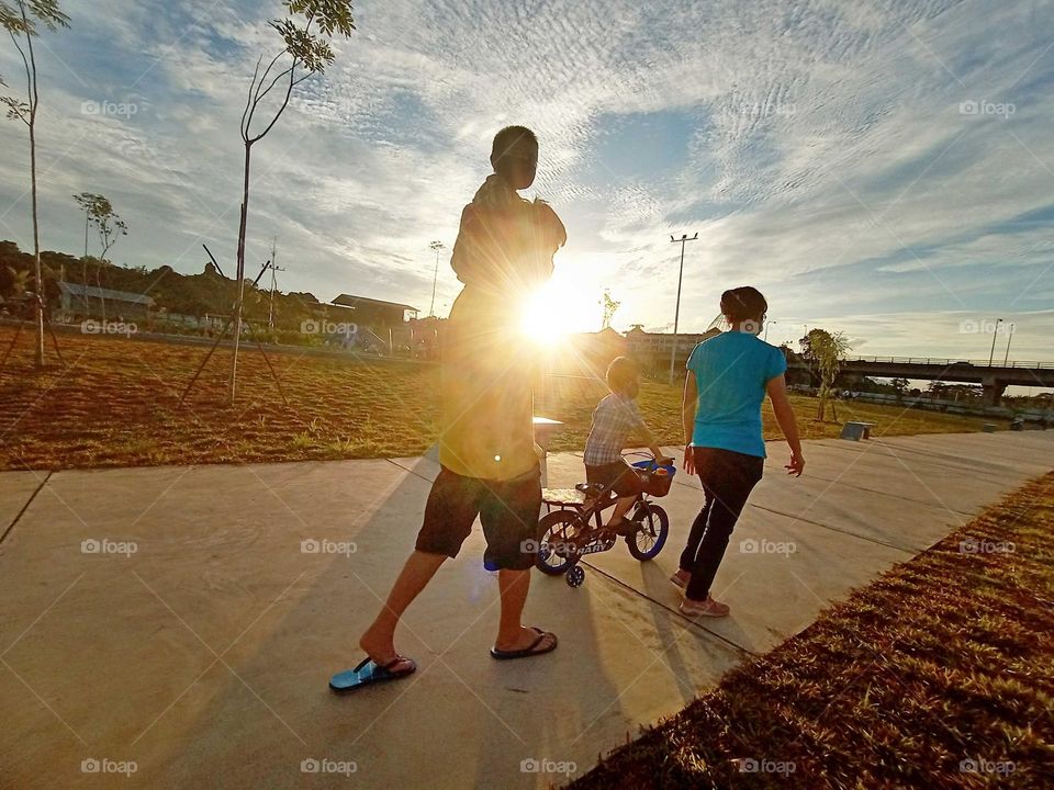 Batukawah Riverbank Park Kuching Sarawak