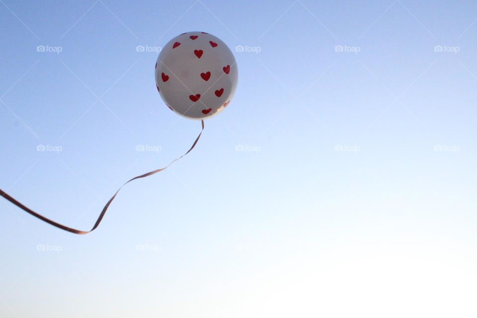 Balloons with hearts 🥰❤