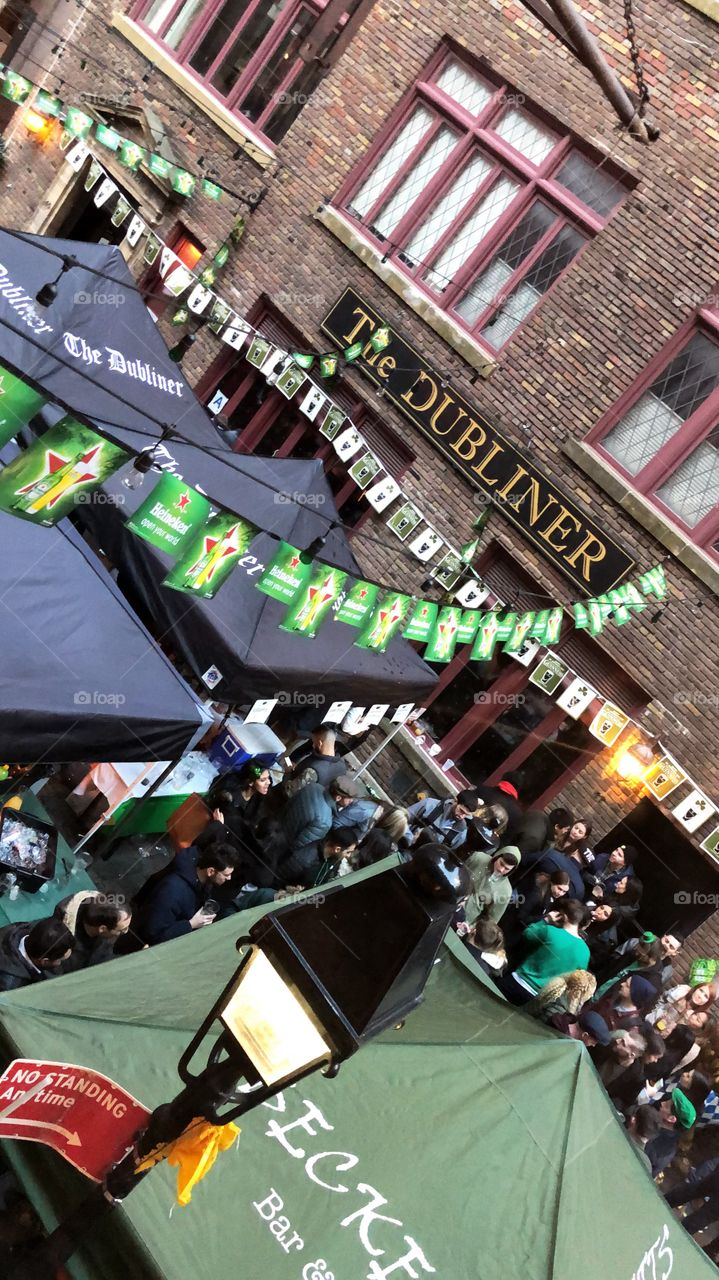 Irish bar crawl