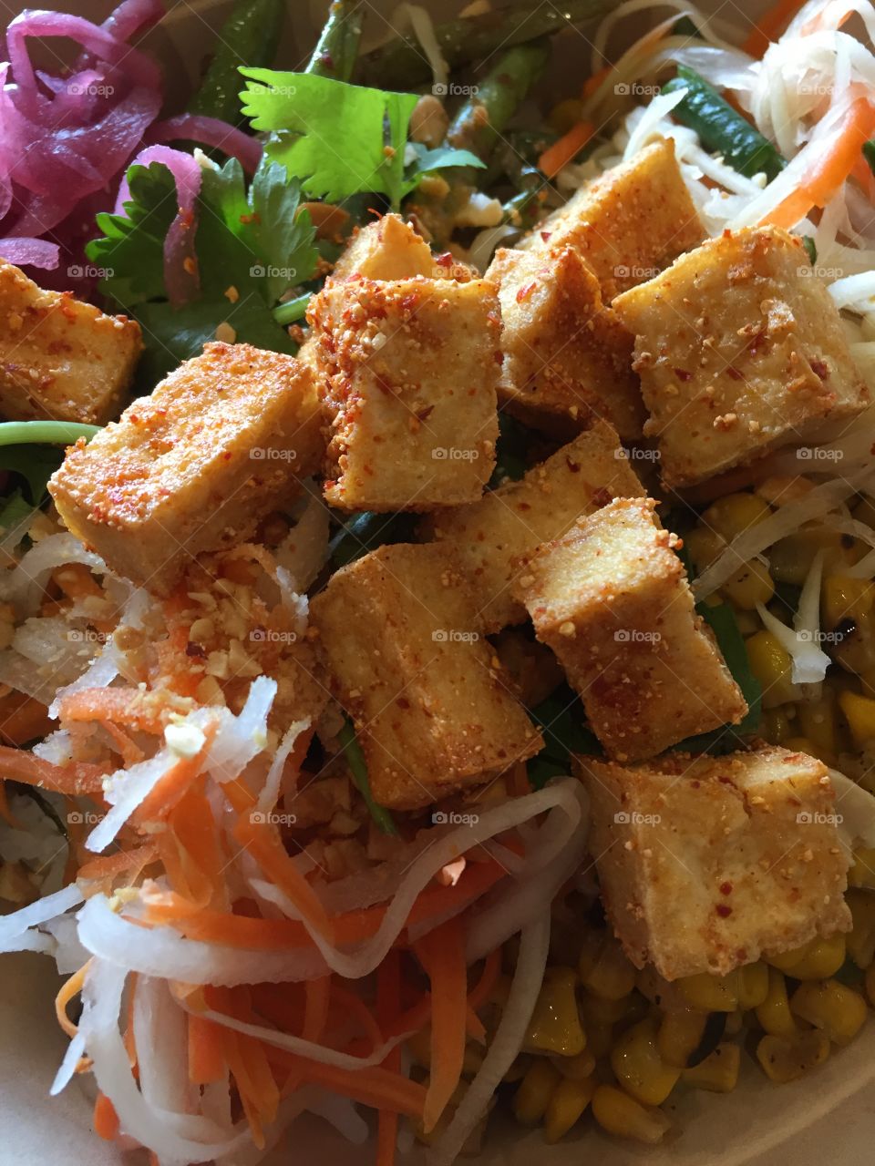 Tofu stir fry 