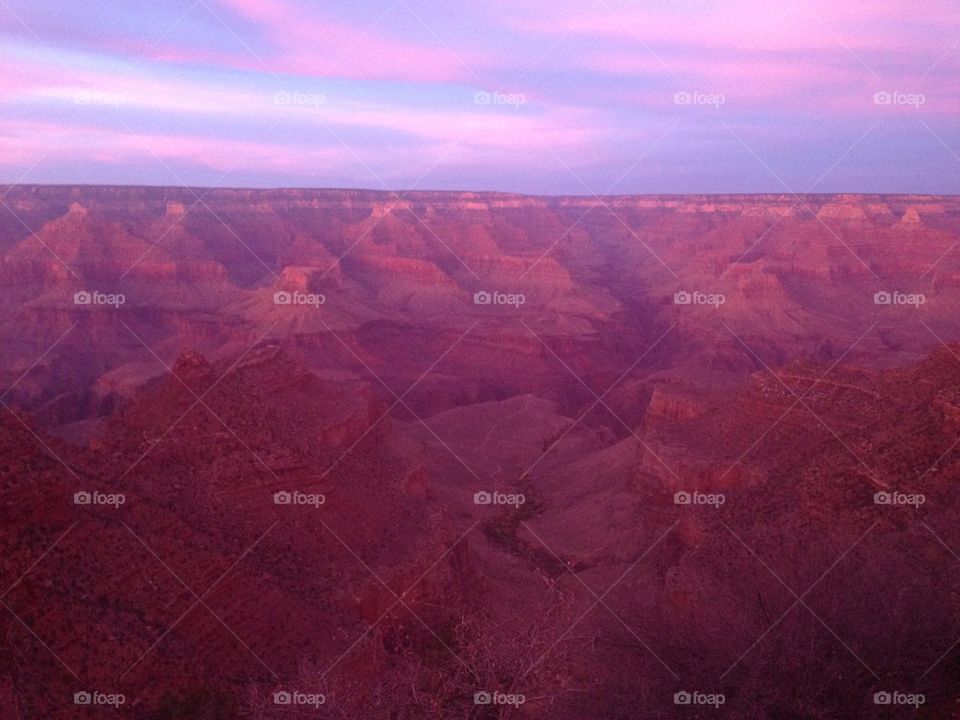 Sunset at the Canyon