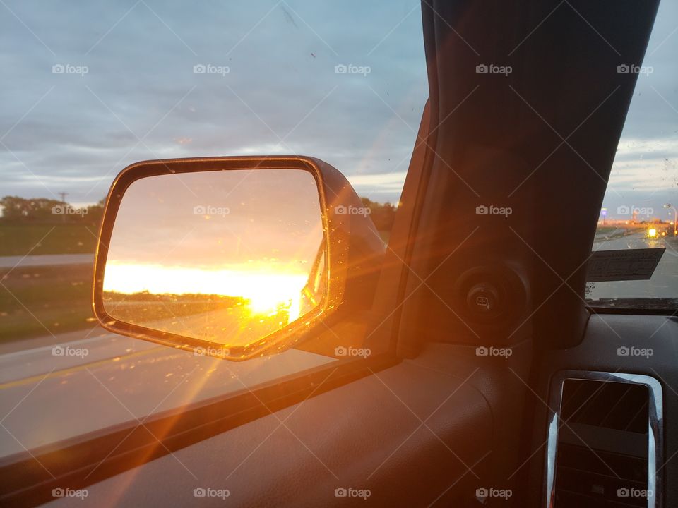 driving eat through North Dakota