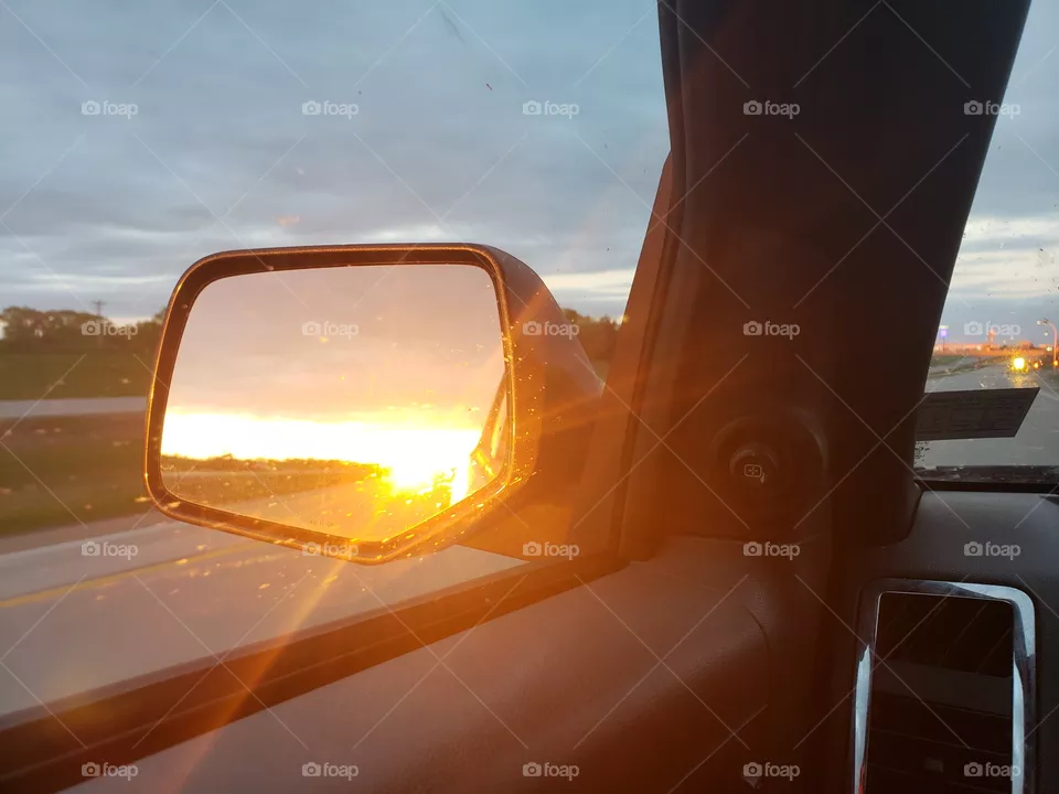 driving eat through North Dakota