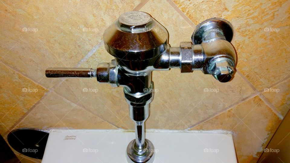 urinal flush handle