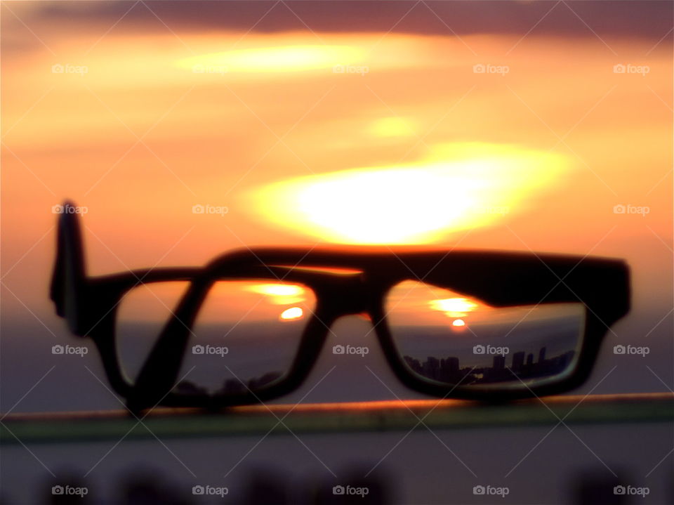 spectacled sunset.