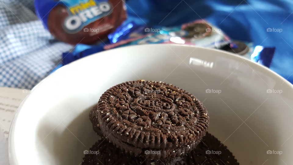 Close up oreo