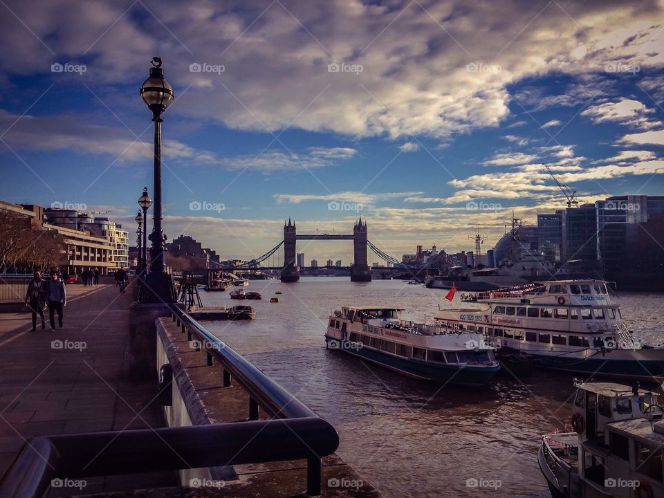 Rio Tamesis, London, England