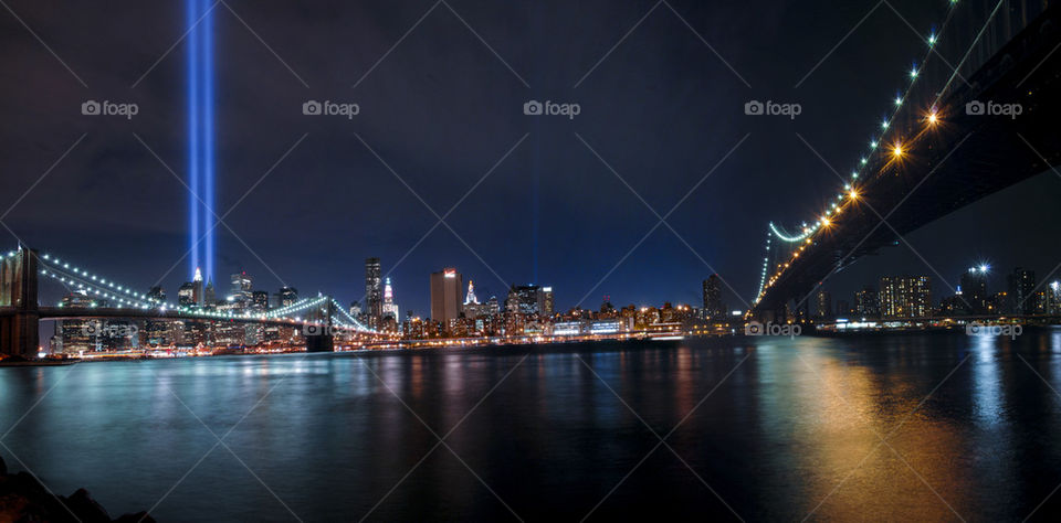 9 11 Light Tribute panoramic