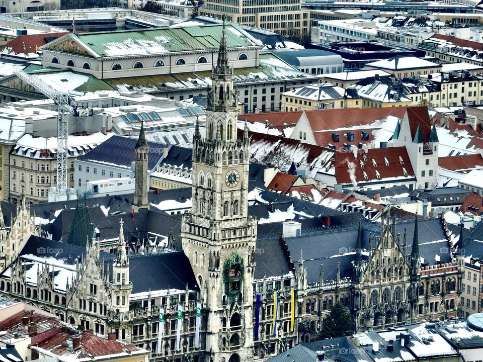 Glock Enspiel (clock tower) Munich Germany 