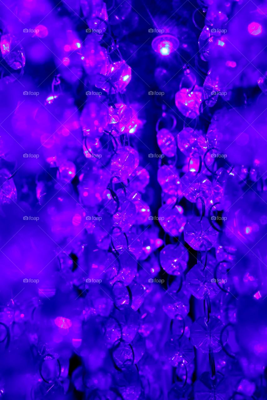 Purple crystals