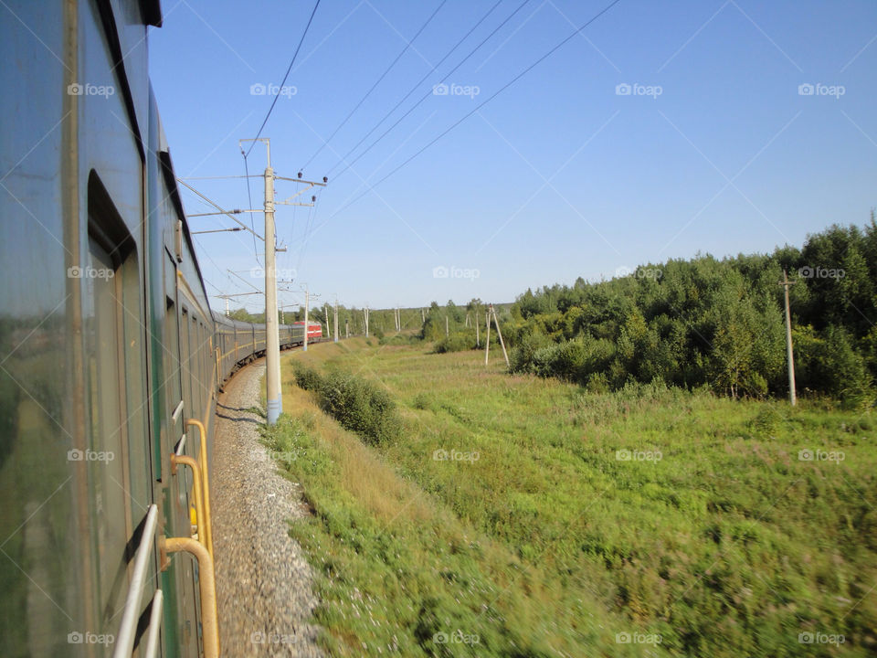 train railway russia trans-siberian by mark_bonthrone