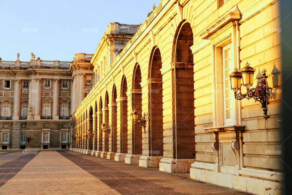 Royal palace Madrid