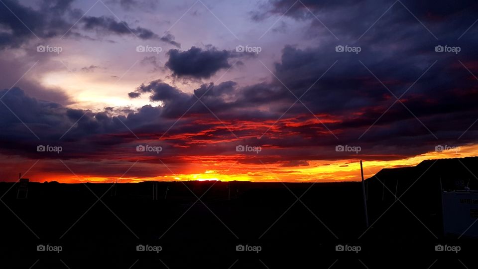 Western sunset