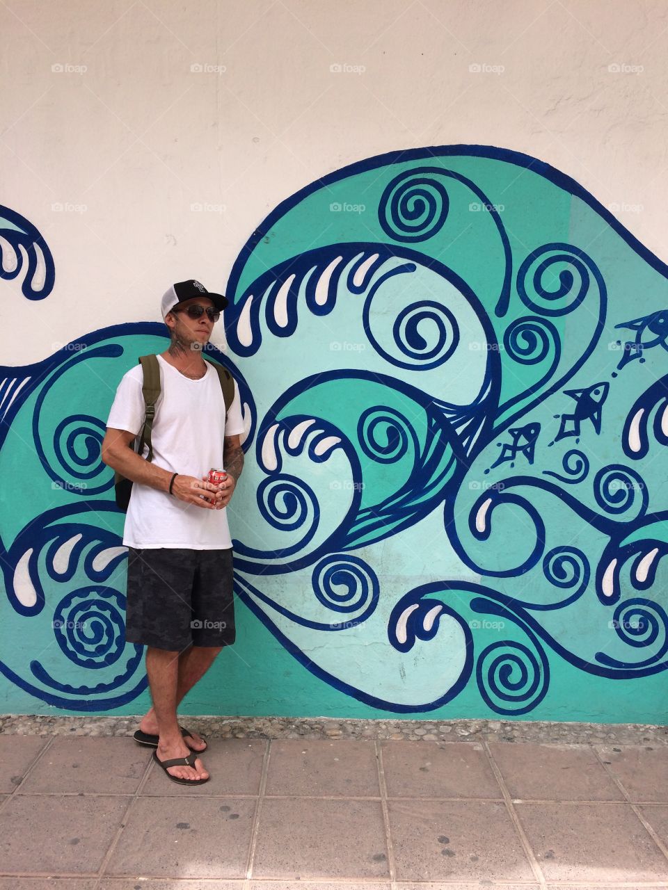 Graffiti, People, Art, Wall, Child