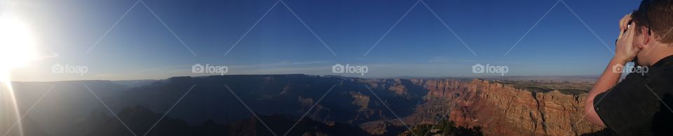 Grand Canyon panorama style