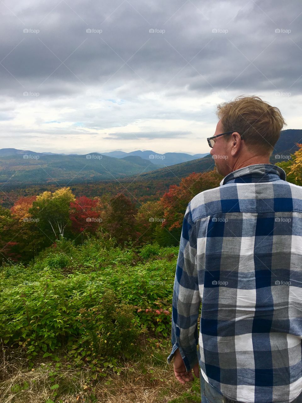 Looking at my honey, looking at the view 