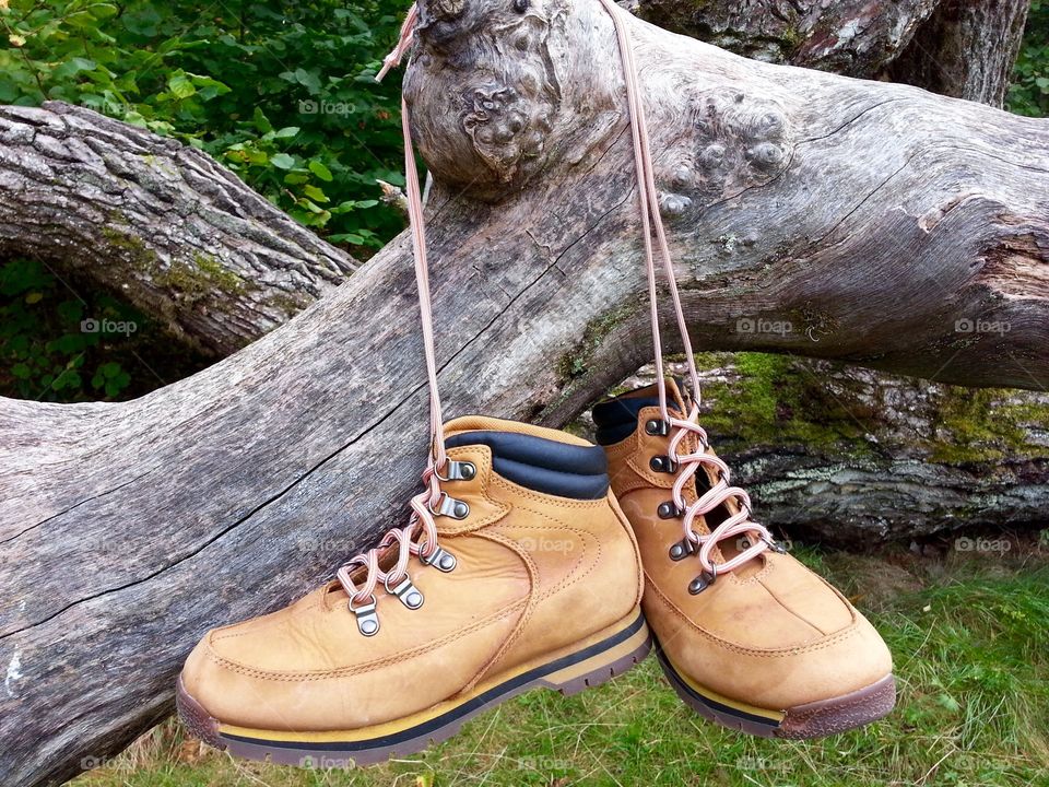 I prefer to go hiking in the forest instead of following existing broad hiking path. 