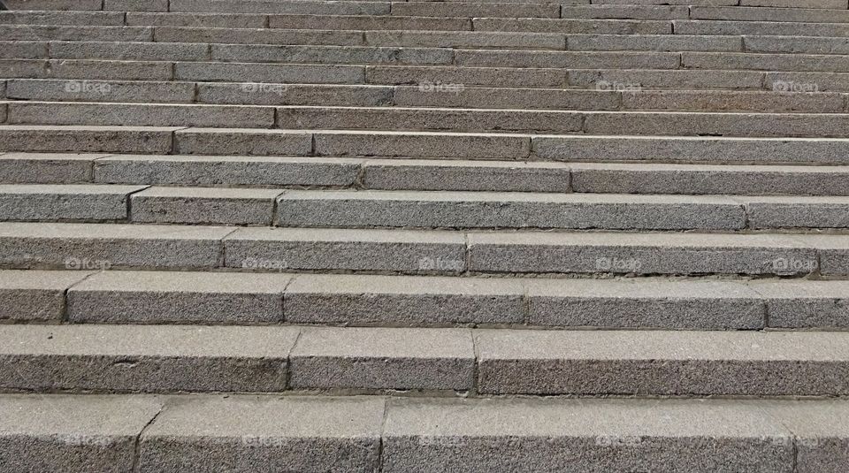 Granite stone stairs background