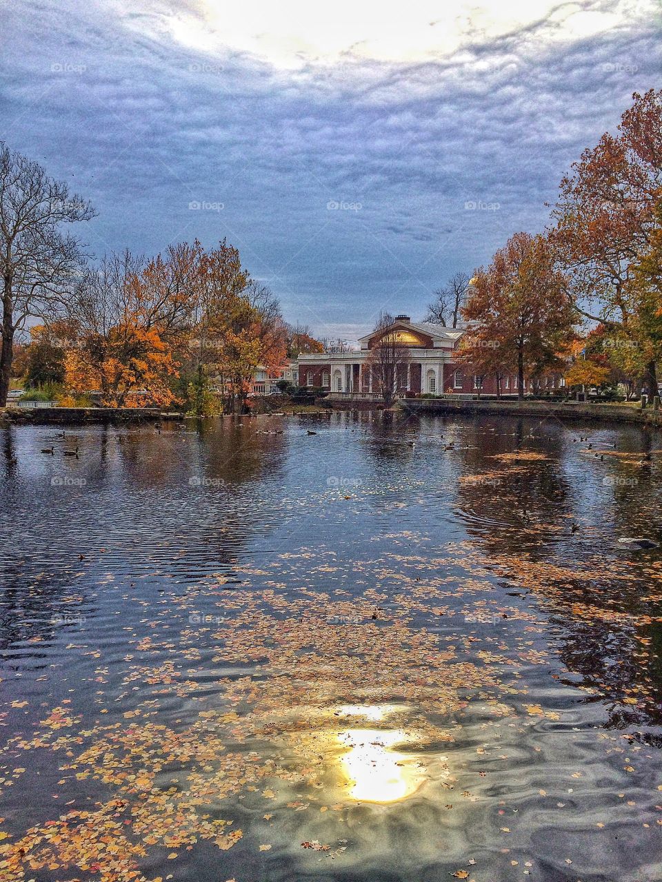 Milford, CT. Overcast Autumn 