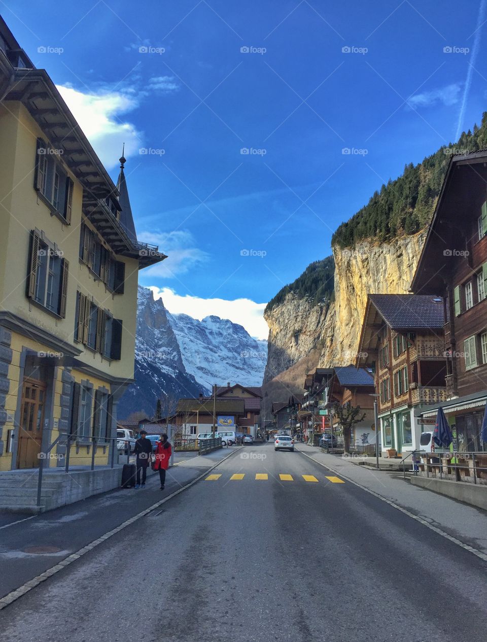 Quiet village street