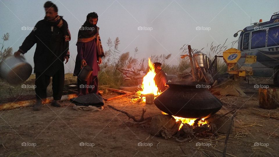 The Making Of Desi Biryani