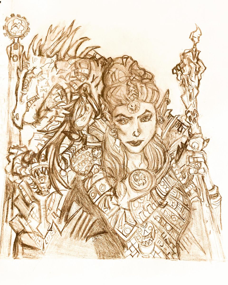 Bad a** bit** collection drawing 1