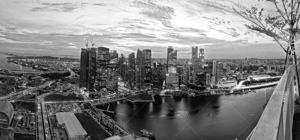 Marina Bay, Singapore, cityscape