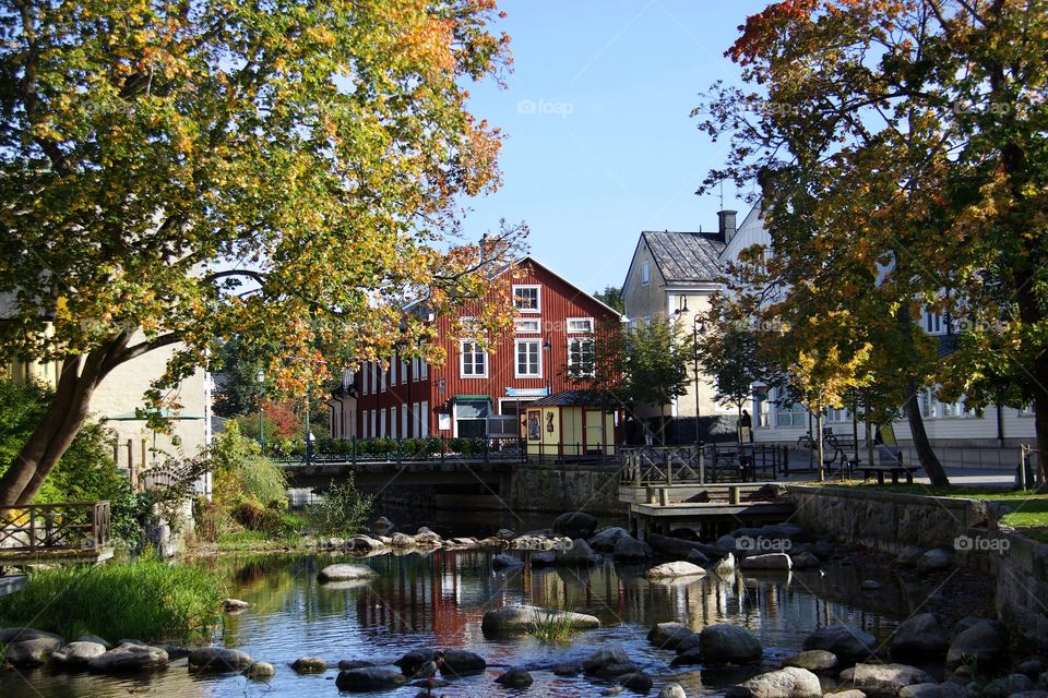 Autumn in Norrtälje, Sweden