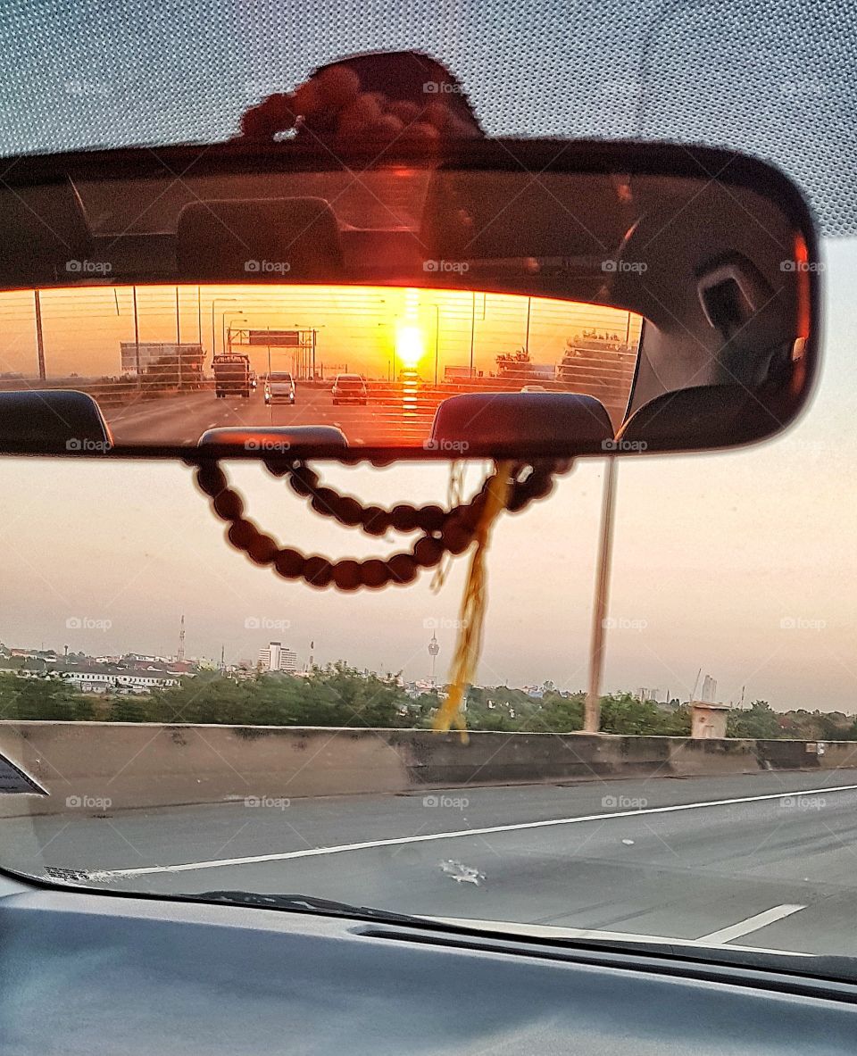 sun inside my car