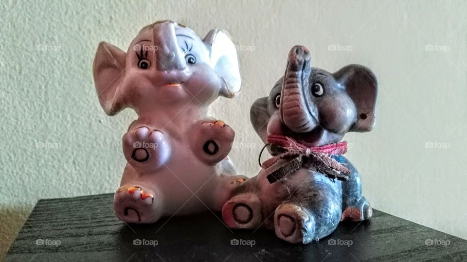 happy elephants