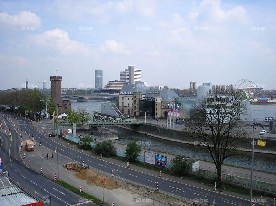 Dusseldorf cityscape