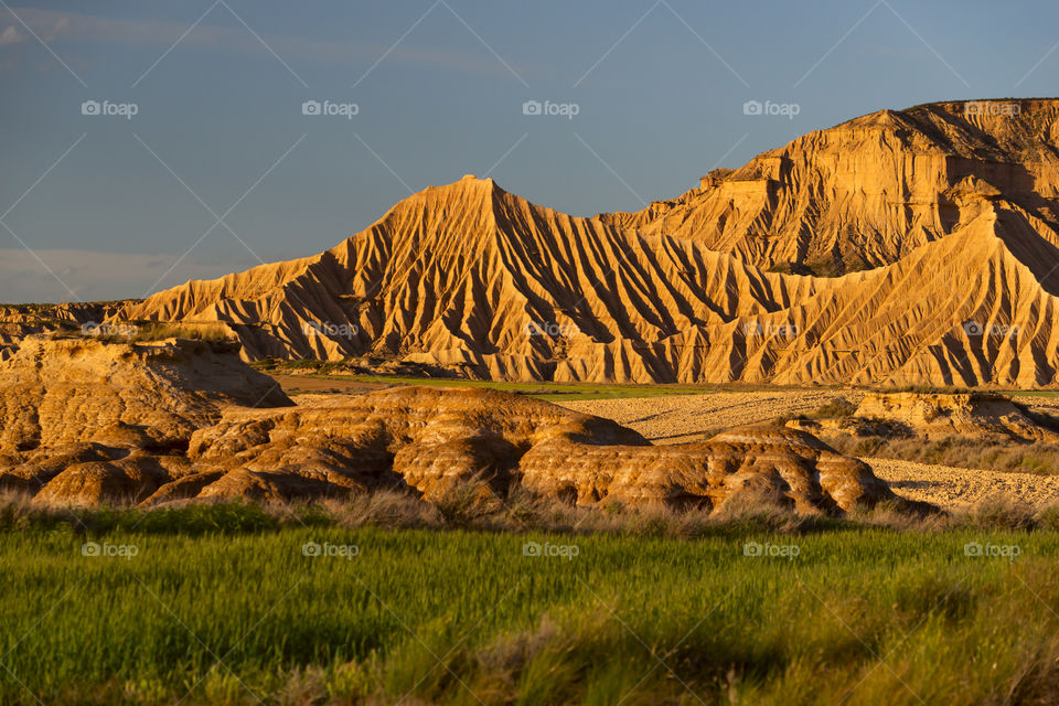 Bardenas Reales in Spain 